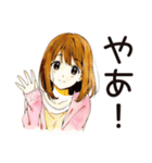 ふつうの女の子の洗濯日和（個別スタンプ：3）