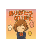 ご挨拶のスタンプです（個別スタンプ：6）