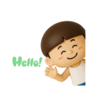 可愛い坊やのスタンプだよ（個別スタンプ：2）