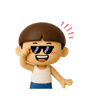可愛い坊やのスタンプだよ（個別スタンプ：33）