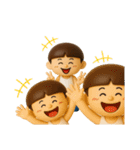 可愛い坊やのスタンプだよ（個別スタンプ：40）