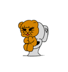 くまちゃんとひつじくん〜日常会話〜（個別スタンプ：9）