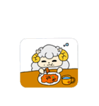 くまちゃんとひつじくん〜日常会話〜（個別スタンプ：21）
