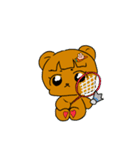 くまちゃんとひつじくん〜日常会話〜（個別スタンプ：22）