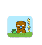くまちゃんとひつじくん〜日常会話〜（個別スタンプ：32）