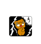 くまちゃんとひつじくん〜日常会話〜（個別スタンプ：34）