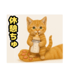 ❤︎あかにゃん❤︎茶虎,,,,,,（個別スタンプ：4）