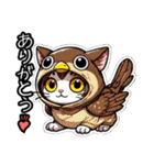 着ぐるみ❤︎にゃん❗️,,（個別スタンプ：16）