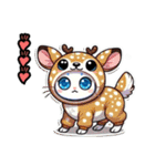 着ぐるみ❤︎にゃん❗️,,（個別スタンプ：23）