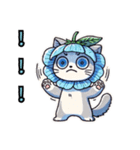 ネモフィラにゃん①,（個別スタンプ：31）