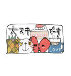 mottoの省スペ吹き出し♡いろんな気持ち（個別スタンプ：7）