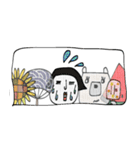 mottoの省スペ吹き出し♡いろんな気持ち（個別スタンプ：9）