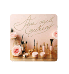 #丁寧な挨拶♪日常会話 Rose and Cosmetics（個別スタンプ：3）