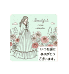 #丁寧な挨拶♪日常会話 Rose and Cosmetics（個別スタンプ：12）
