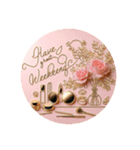 #丁寧な挨拶♪日常会話 Rose and Cosmetics（個別スタンプ：13）