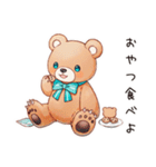 やさしいくまの休日（個別スタンプ：24）