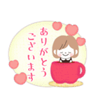毎年使える♥年末年始＆お正月3モカちゃん（個別スタンプ：13）