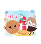 毎年使える♥年末年始＆お正月3モカちゃん（個別スタンプ：19）