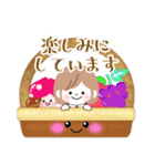 毎年使える♥年末年始＆お正月3モカちゃん（個別スタンプ：30）