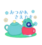 北欧雑貨/毎年使える♥年末年始＆お正月3（個別スタンプ：16）