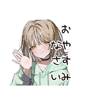 ゆるパーカーちゃんの敬語で感謝（個別スタンプ：32）
