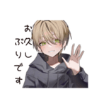 ゆるパーカーくんの敬語で感謝（個別スタンプ：26）
