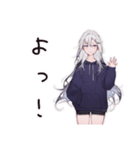 深夜病み女子のつぶやき（個別スタンプ：2）