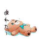 やさしいくまの山登り（個別スタンプ：11）