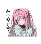 占い信者女子の悩みすぎ（個別スタンプ：7）