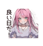 占い信者女子の悩みすぎ（個別スタンプ：20）