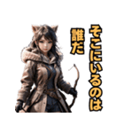 仮装女子 十二支編（個別スタンプ：24）