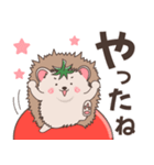 ハリネズミ✖️トマトのにっこりスタンプ（個別スタンプ：6）