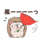 ハリネズミ✖️トマトのにっこりスタンプ（個別スタンプ：27）