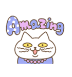 隣のねこちゃん【寄り添い】（個別スタンプ：2）