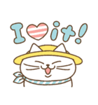 隣のねこちゃん【寄り添い】（個別スタンプ：4）