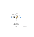 動くおじさんスタンプ（個別スタンプ：8）
