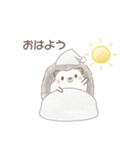 ハリネズミと推し活*白（個別スタンプ：31）