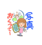 巻き巻きママの日常会話スタンプ（個別スタンプ：16）