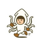 【ももず】イカになりたい（個別スタンプ：12）