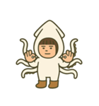 【ももず】イカになりたい（個別スタンプ：20）