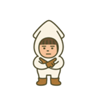 【ももず】イカになりたい（個別スタンプ：21）