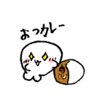 丸いアザラシの使える日常会話（個別スタンプ：7）