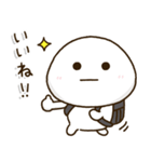 小学生の家族連絡☀️黒ランドセル（個別スタンプ：37）