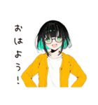 【16タイプ】INTP 考えすぎ天才スタンプ（個別スタンプ：3）