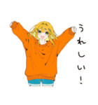 【16タイプ】ENFP 自由奔放な子犬スタンプ（個別スタンプ：9）