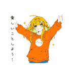 【16タイプ】ENFP 自由奔放な子犬スタンプ（個別スタンプ：15）