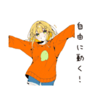 【16タイプ】ENFP 自由奔放な子犬スタンプ（個別スタンプ：33）