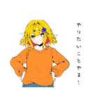 【16タイプ】ENFP 自由奔放な子犬スタンプ（個別スタンプ：34）