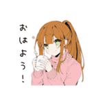 【16タイプ】ESFJ 世話好き人気者スタンプ（個別スタンプ：3）