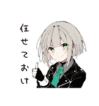 【16タイプ】ISTP クール系職人スタンプ（個別スタンプ：30）